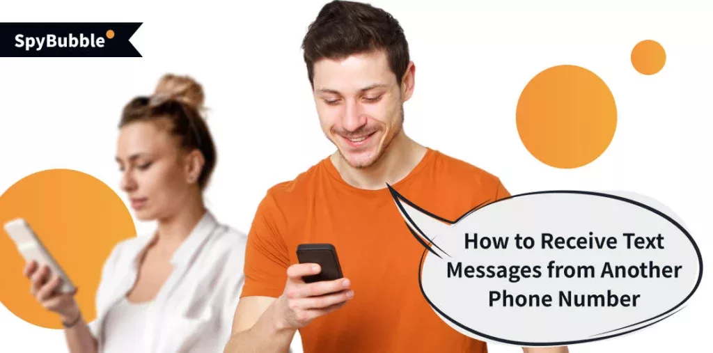 How to receive text messages from another phone number
