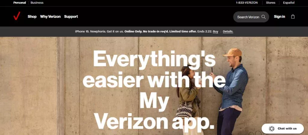 Verizon app