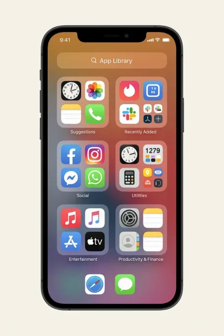 App Library & Recently Deleted Apps - where to look for cheating