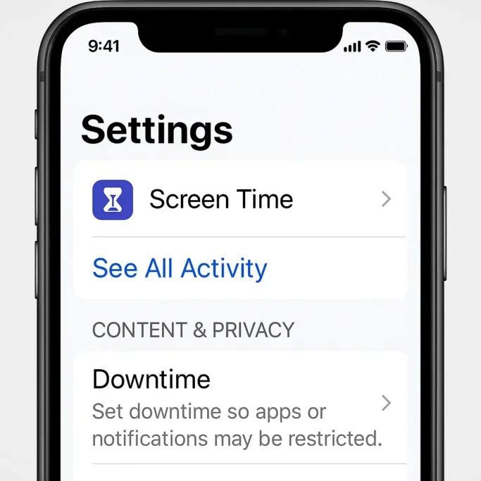 Where to Look on iPhone for Cheating - Screen Time