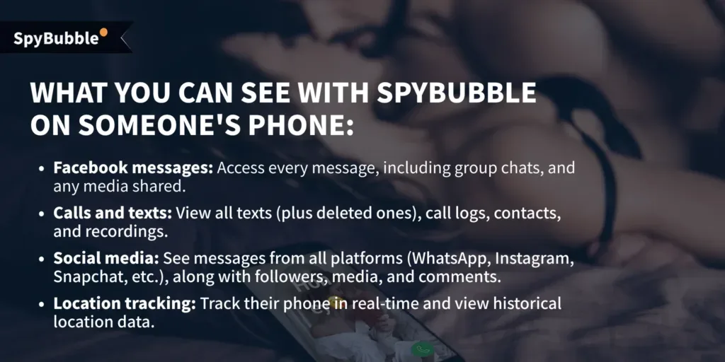 What You Can See with SpyBubble on Someone's Phone_