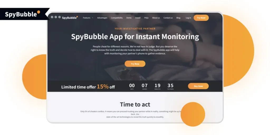 SpyBubble – Couple Tracker App