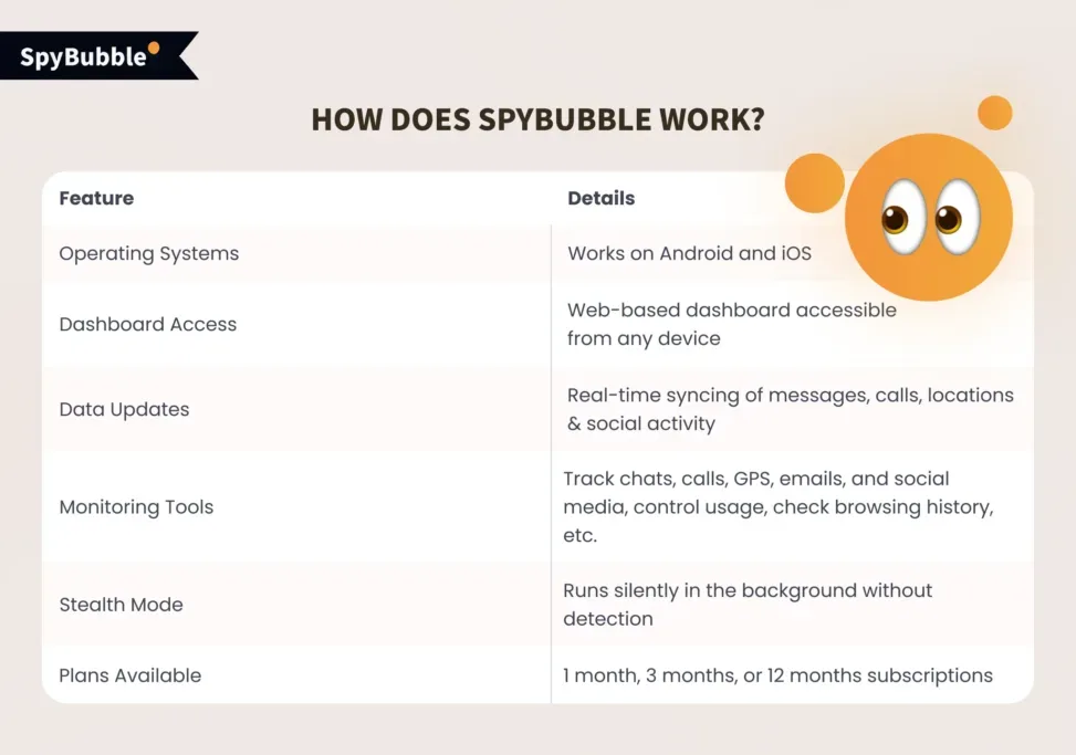 How SpyBubble Works: A Quick Look